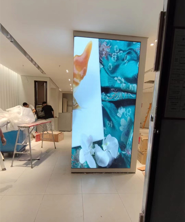 五大连池商场门店转角LED显示屏